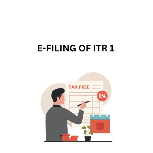 INCOME TAX-E-FILING OF ITR 1